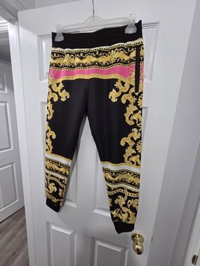 ZARA Baroque Print Sweatpants